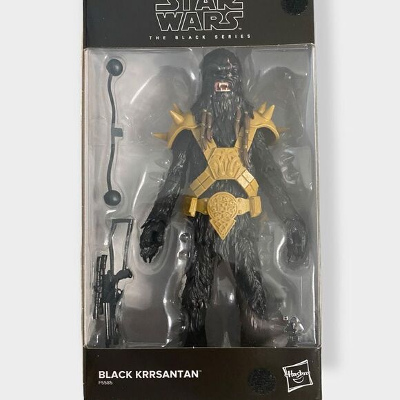 Hasbro Star Wars The Black Series 6" Black Krrsantan Action Figure Brand New - Picture 5 of 10